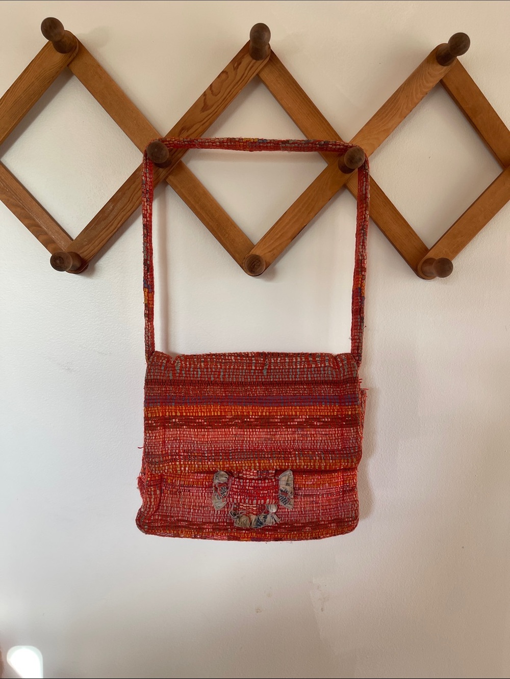 Hand Loomed  purse from Canada Quebec